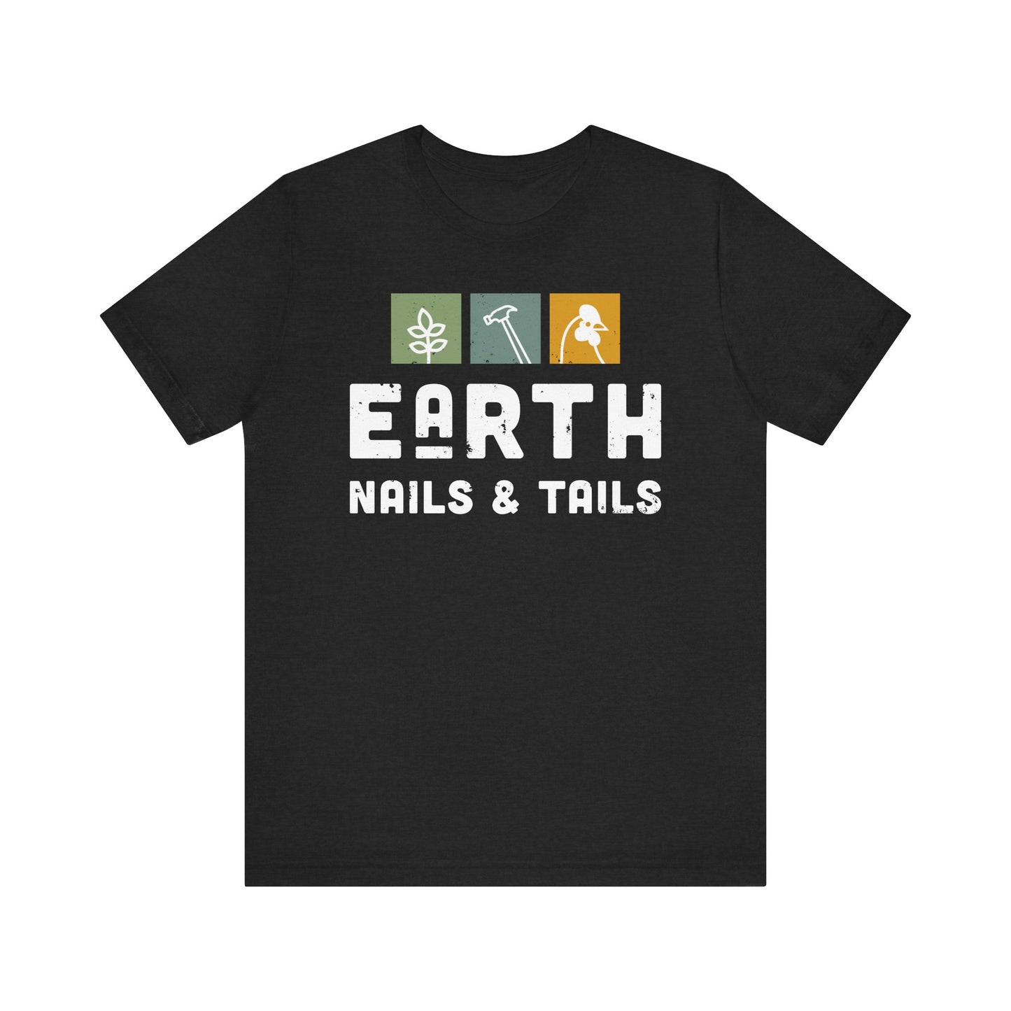 Earth, Nails & Tails Short Sleeve Tee