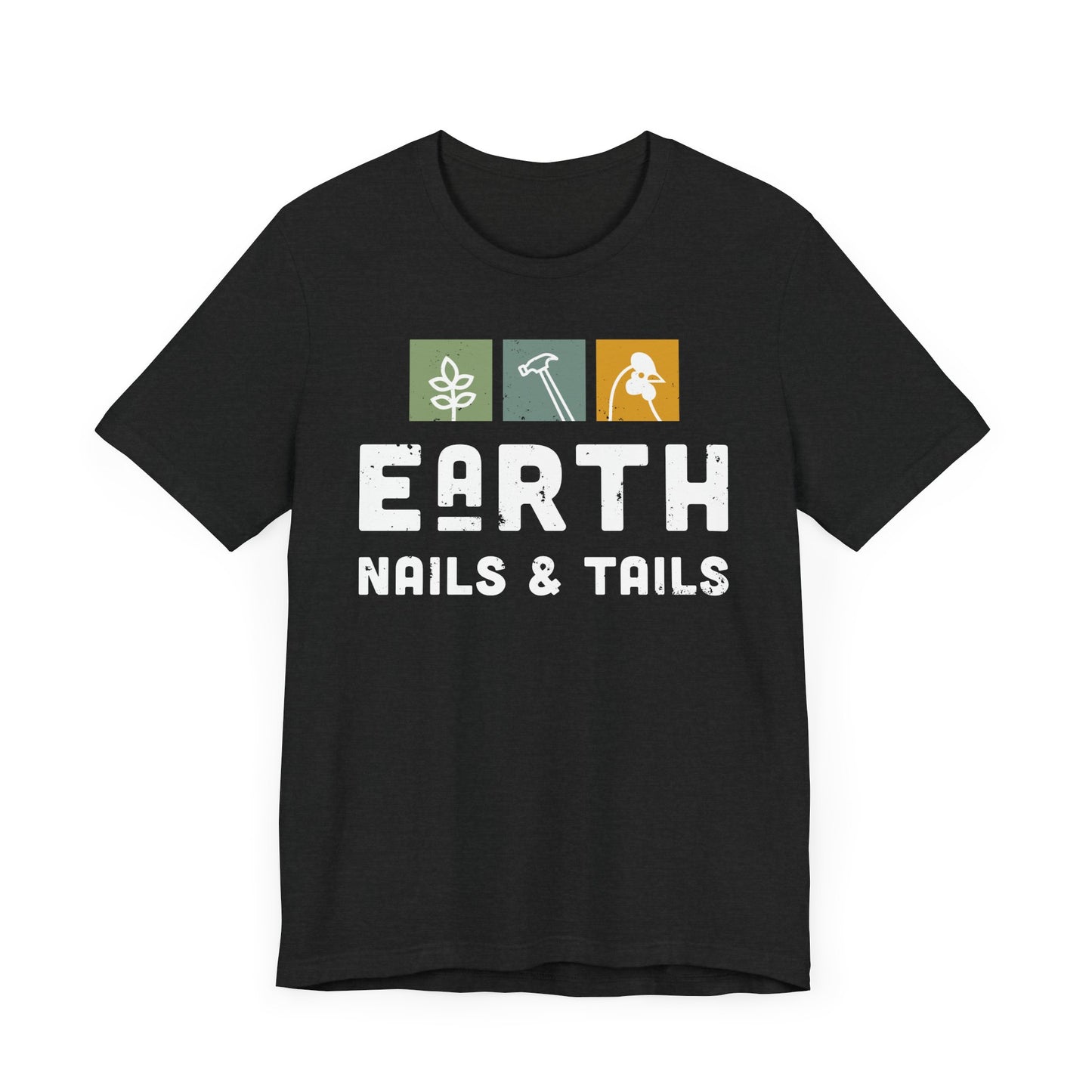 Earth, Nails & Tails Short Sleeve Tee