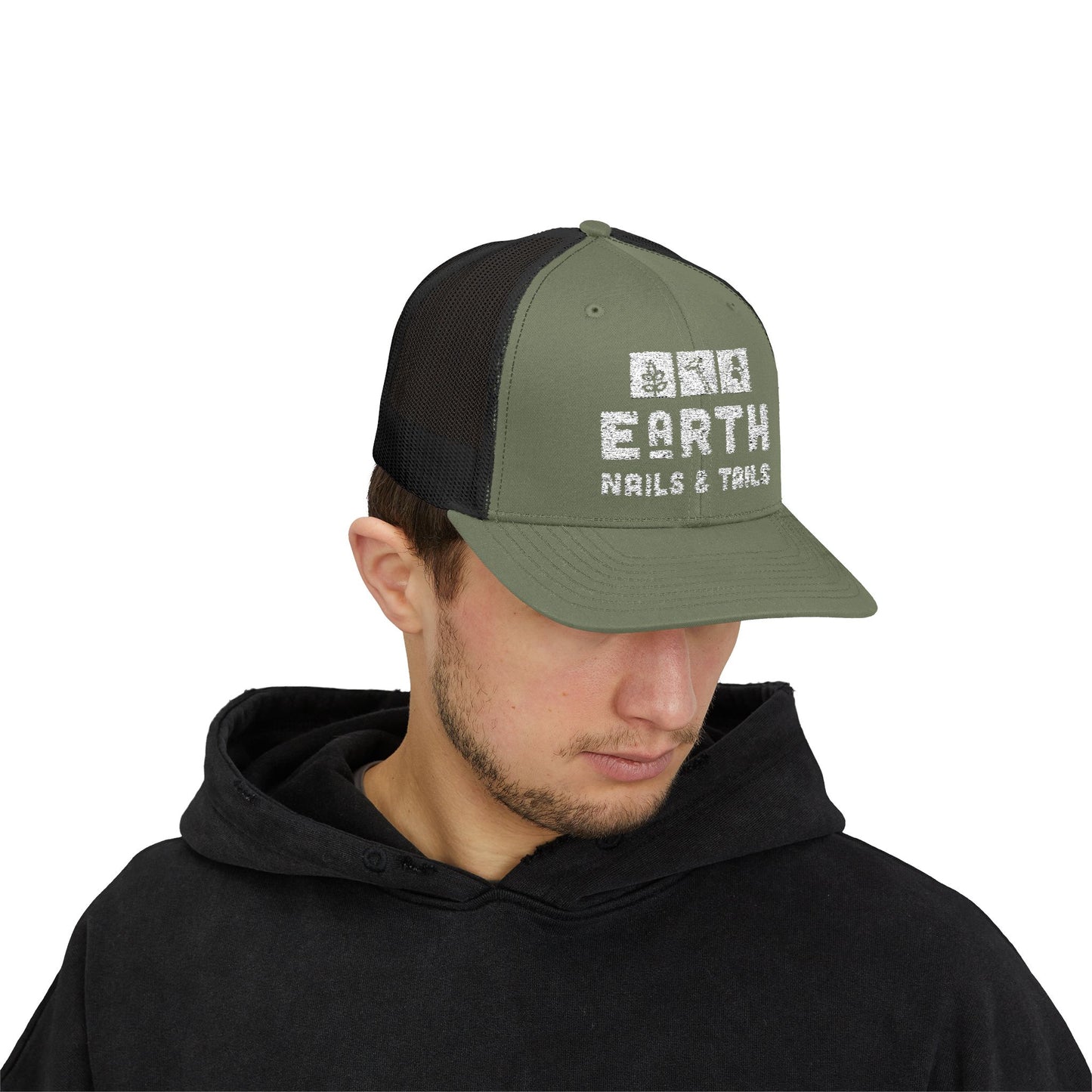Earth Nails & Tails Snapback Trucker Cap