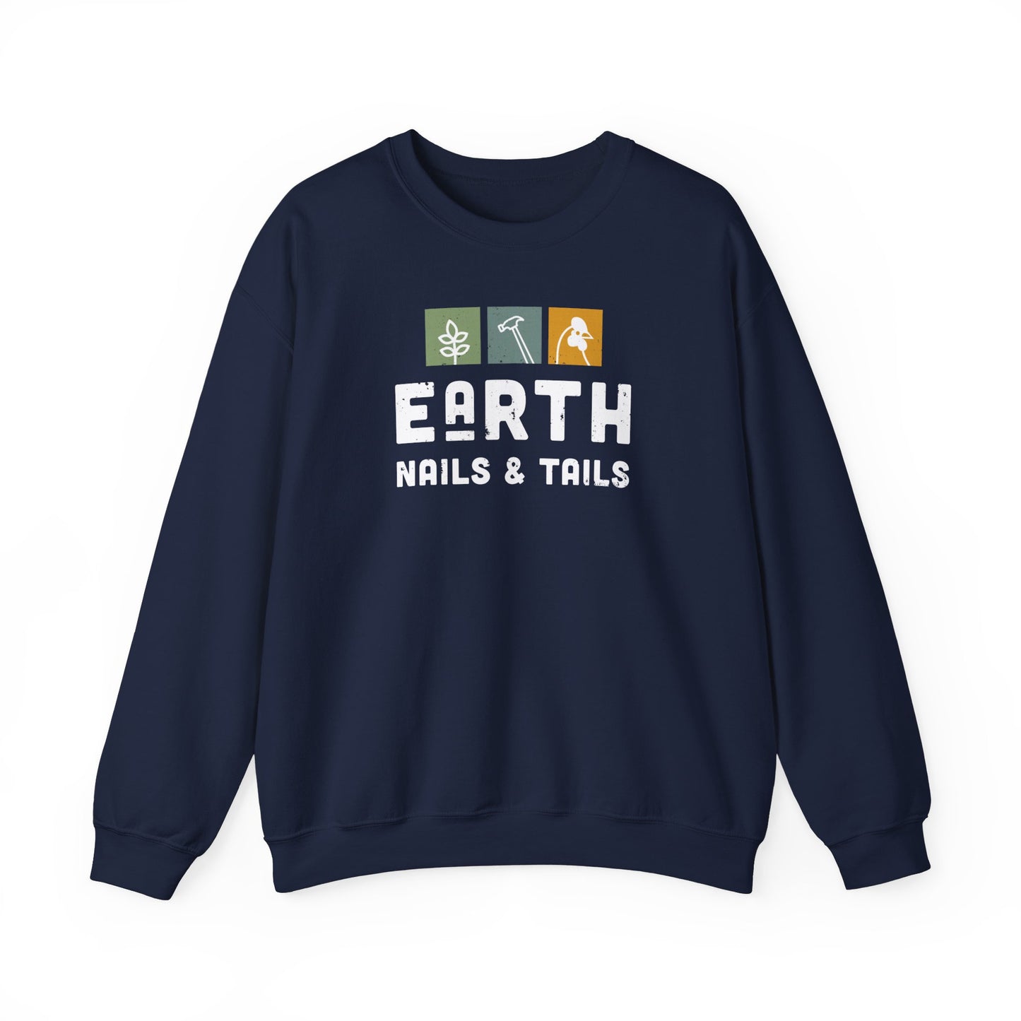 Earth, Nails & Tails Crewneck Sweatshirt