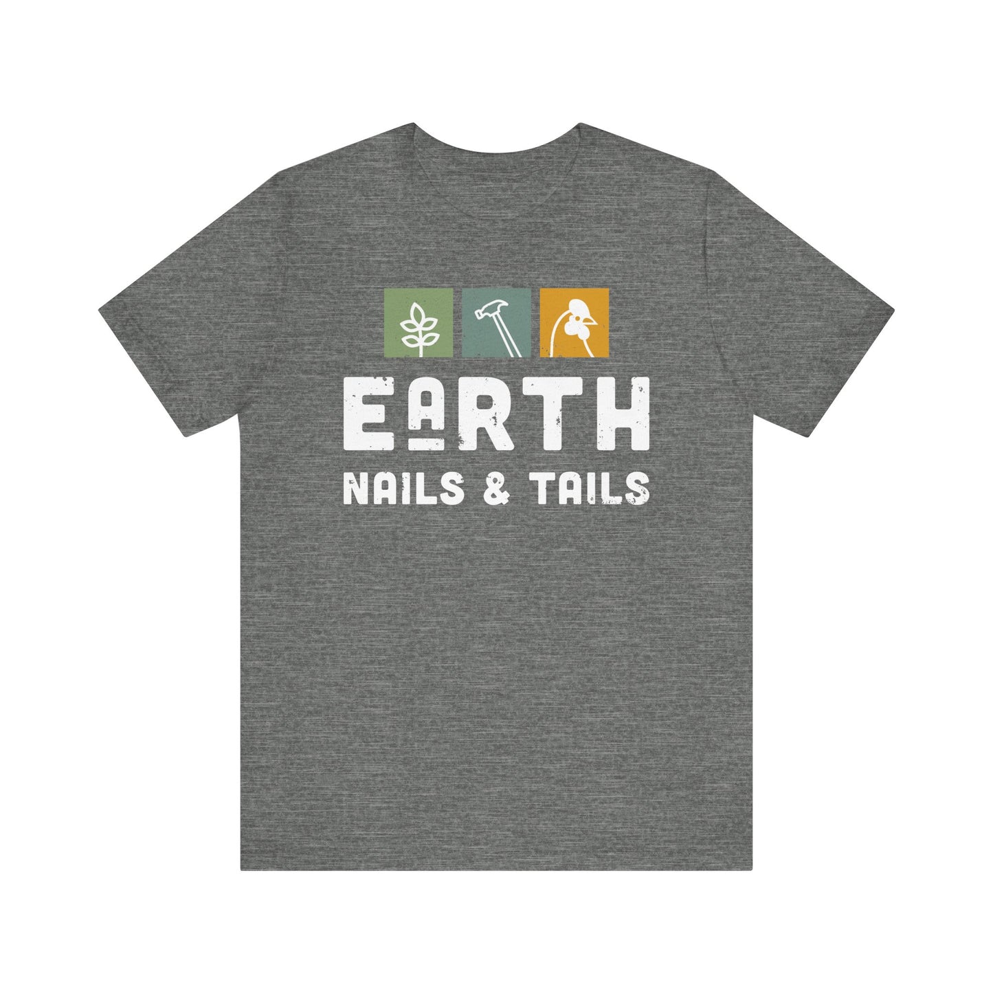 Earth, Nails & Tails Short Sleeve Tee