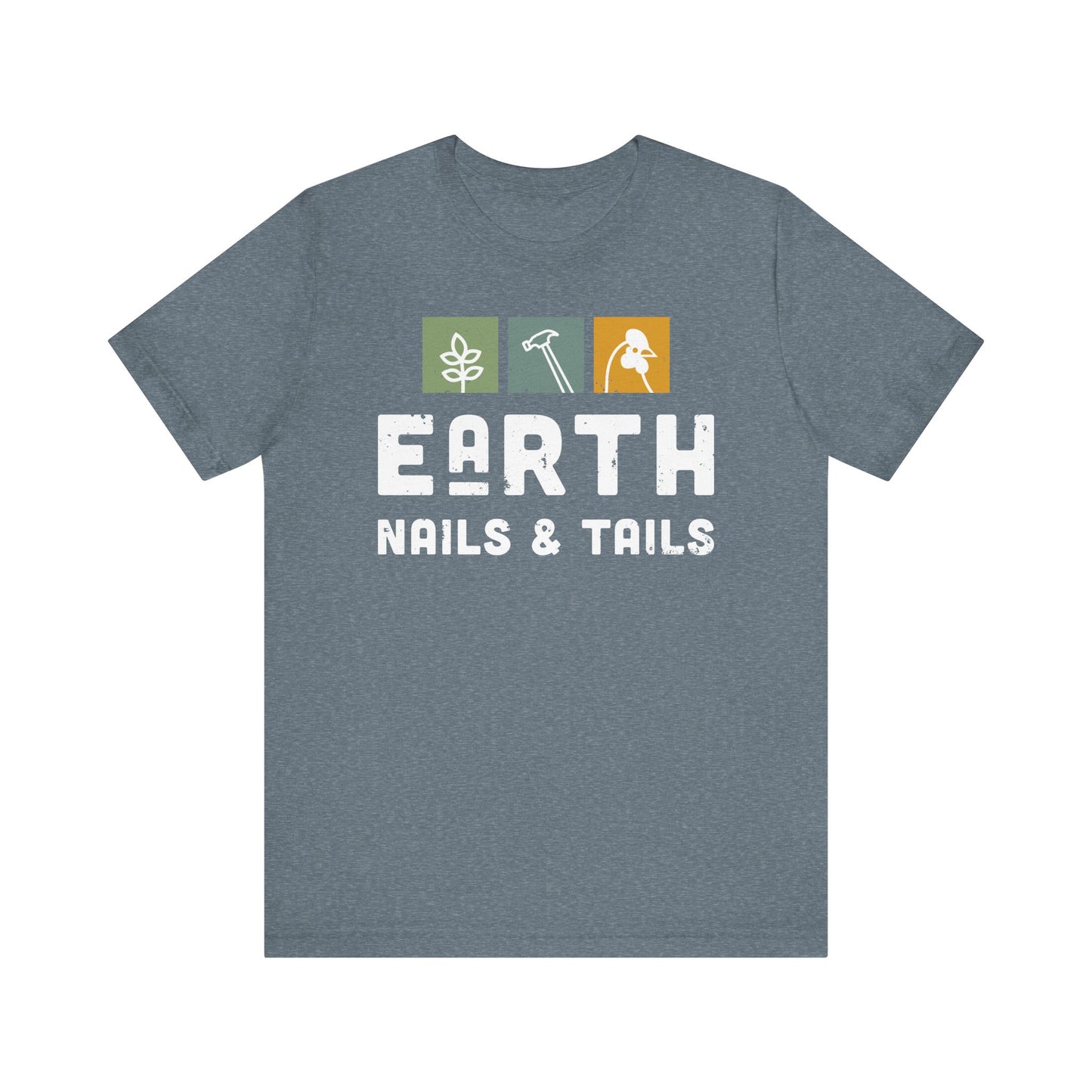 Earth, Nails & Tails Short Sleeve Tee