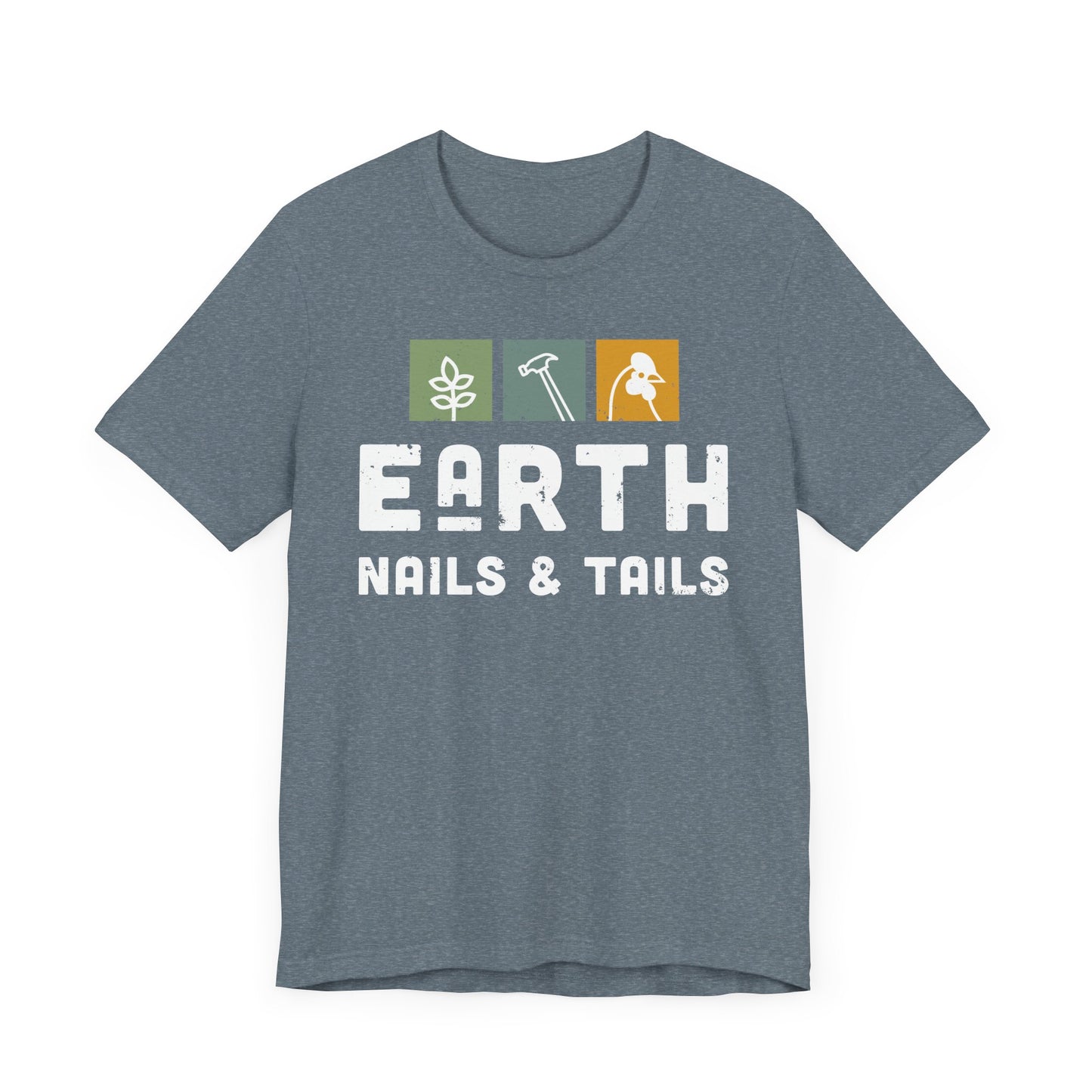 Earth, Nails & Tails Short Sleeve Tee