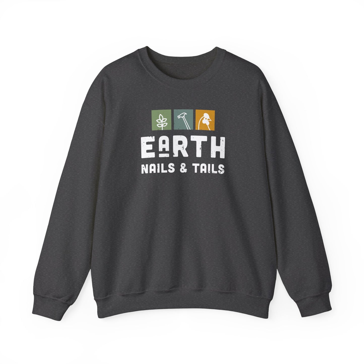 Earth, Nails & Tails Crewneck Sweatshirt