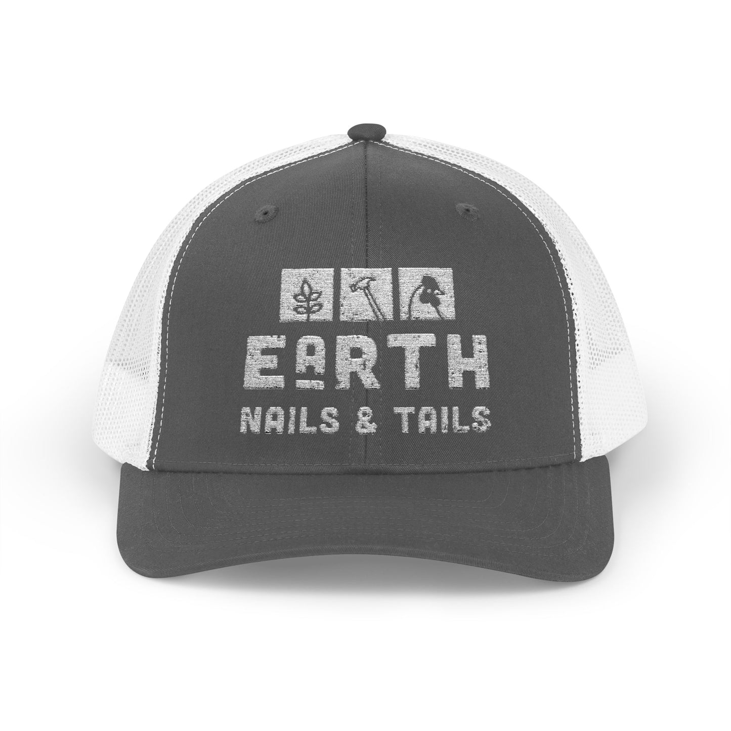 Earth Nails & Tails Snapback Trucker Cap