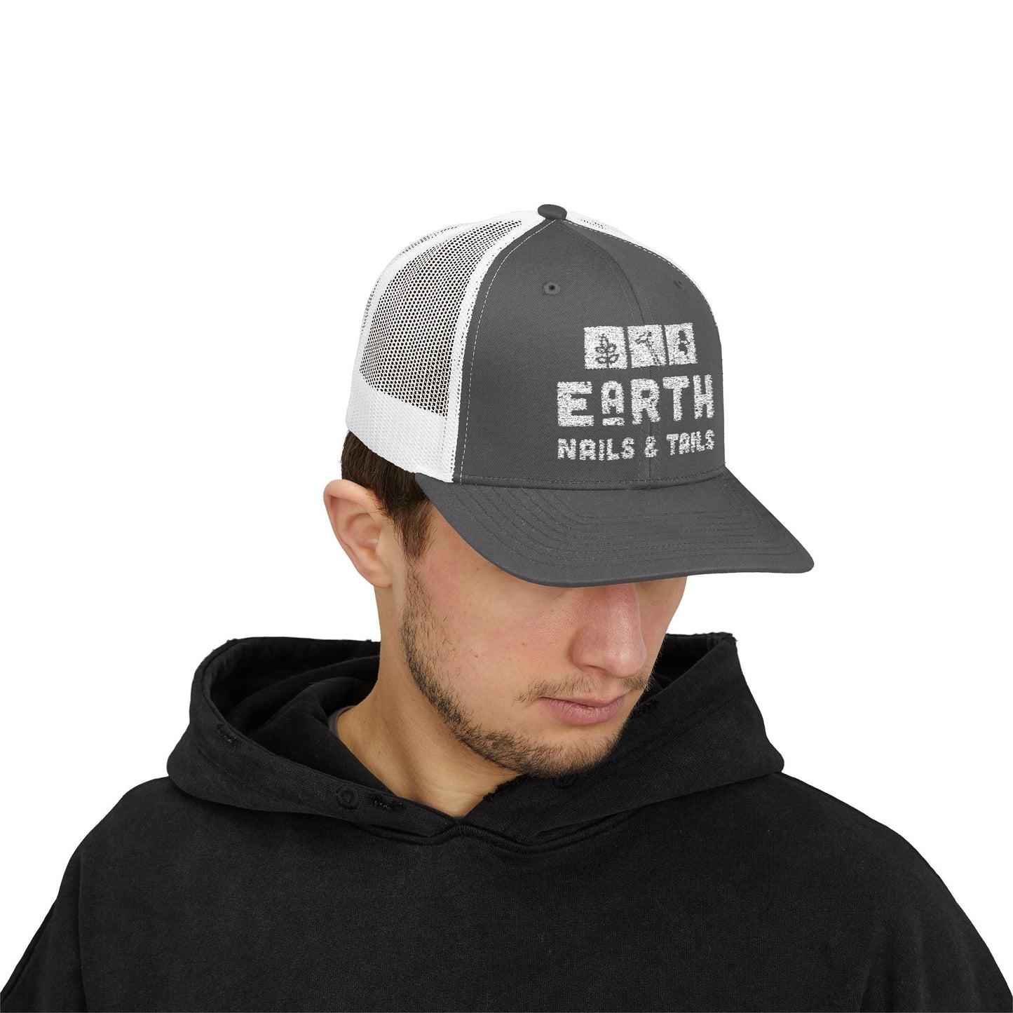 Earth Nails & Tails Snapback Trucker Cap