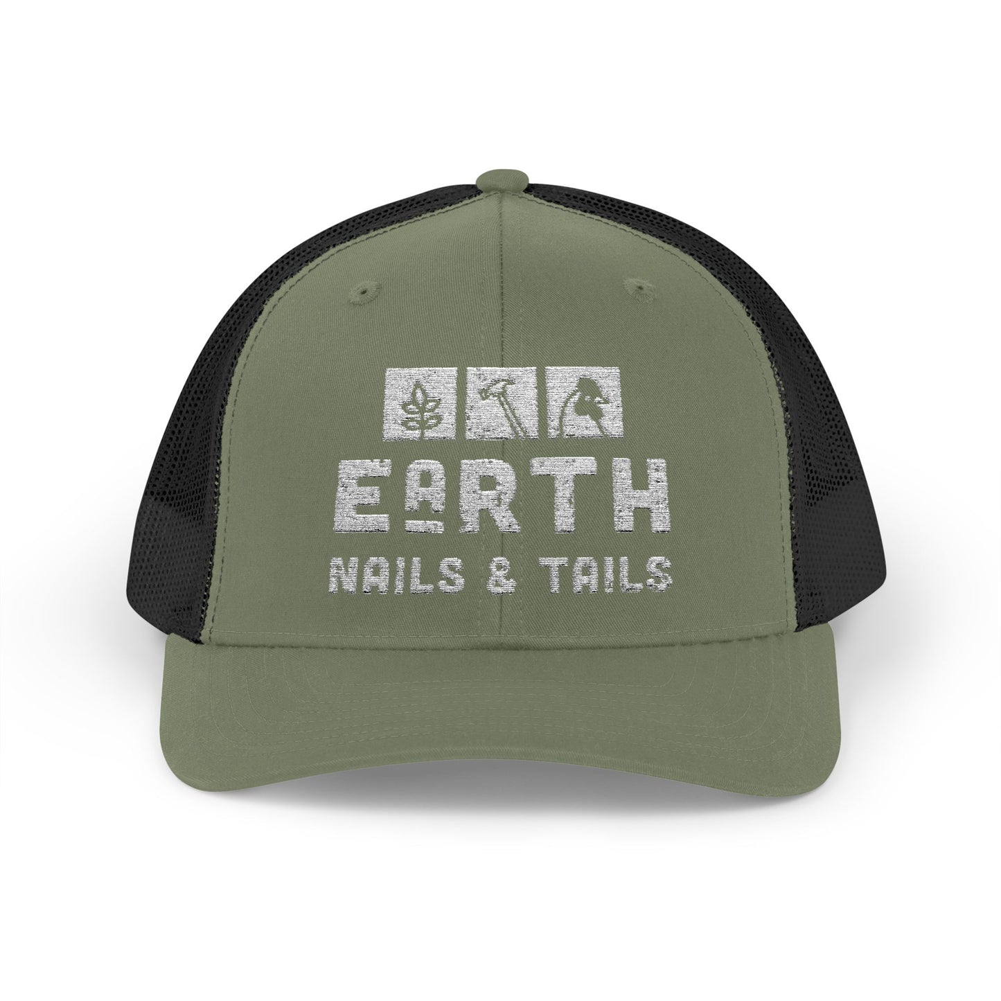 Earth Nails & Tails Snapback Trucker Cap