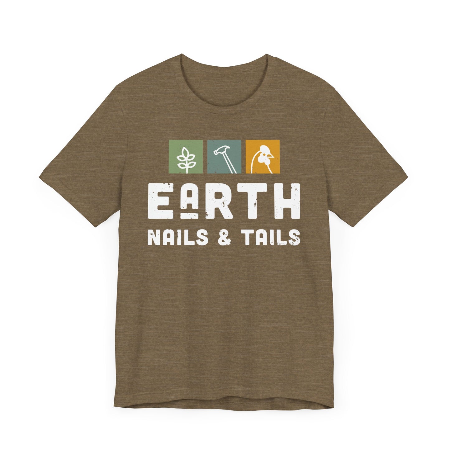 Earth, Nails & Tails Short Sleeve Tee