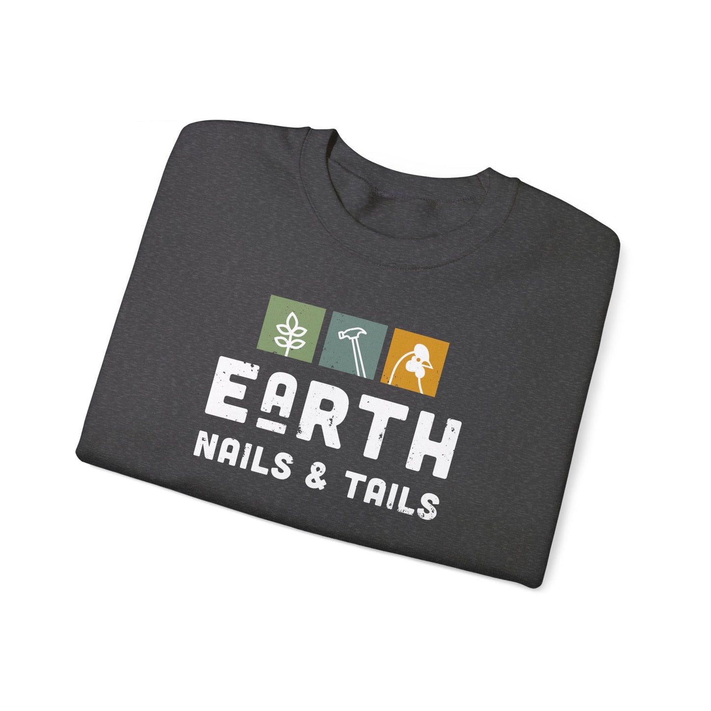 Earth, Nails & Tails Crewneck Sweatshirt