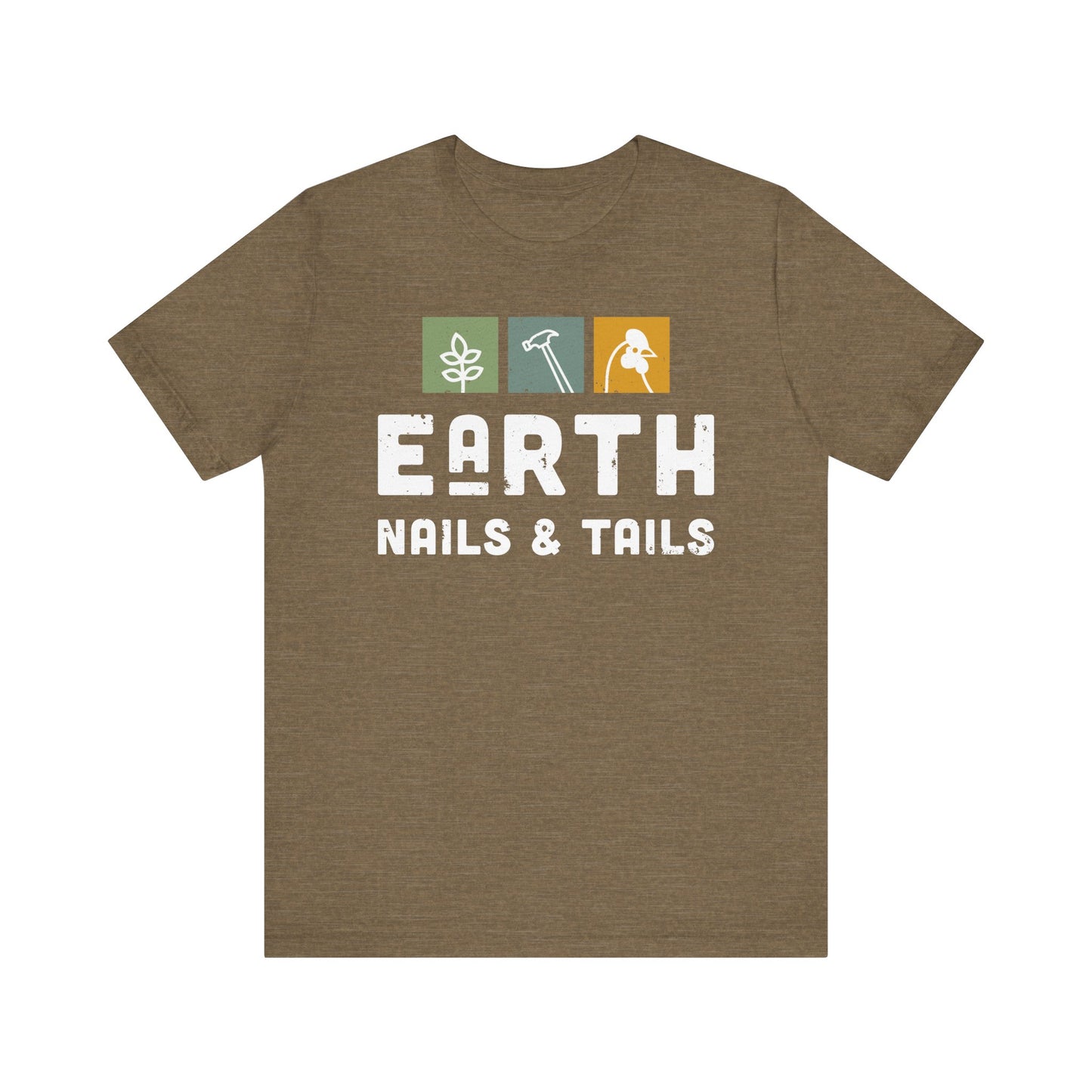 Earth, Nails & Tails Short Sleeve Tee