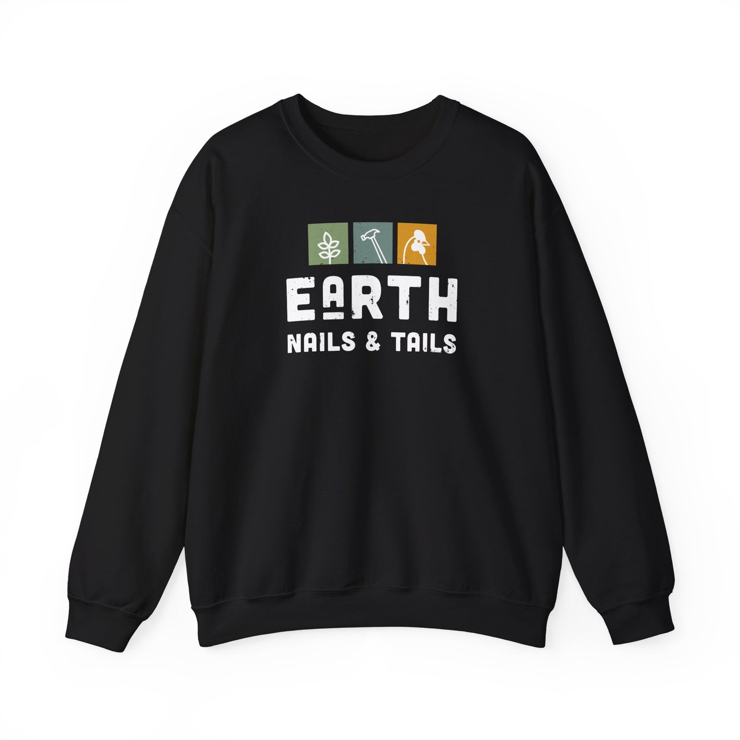 Earth, Nails & Tails Crewneck Sweatshirt
