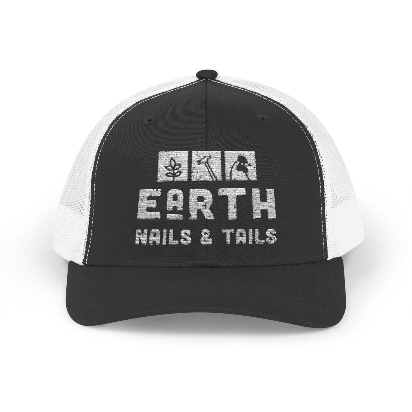 Earth Nails & Tails Snapback Trucker Cap