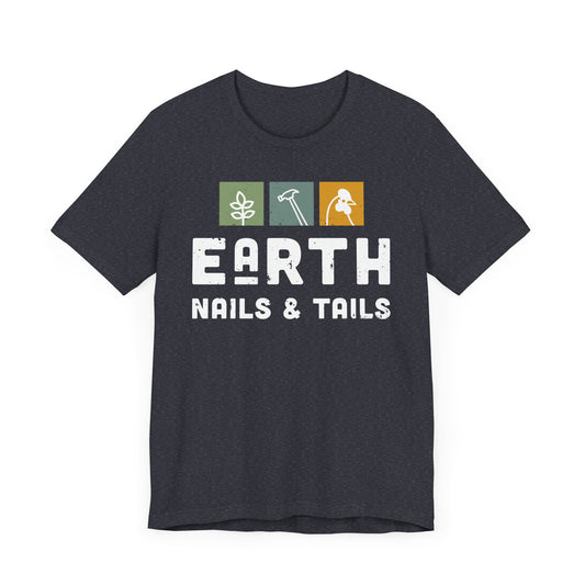 Earth, Nails & Tails Short Sleeve Tee