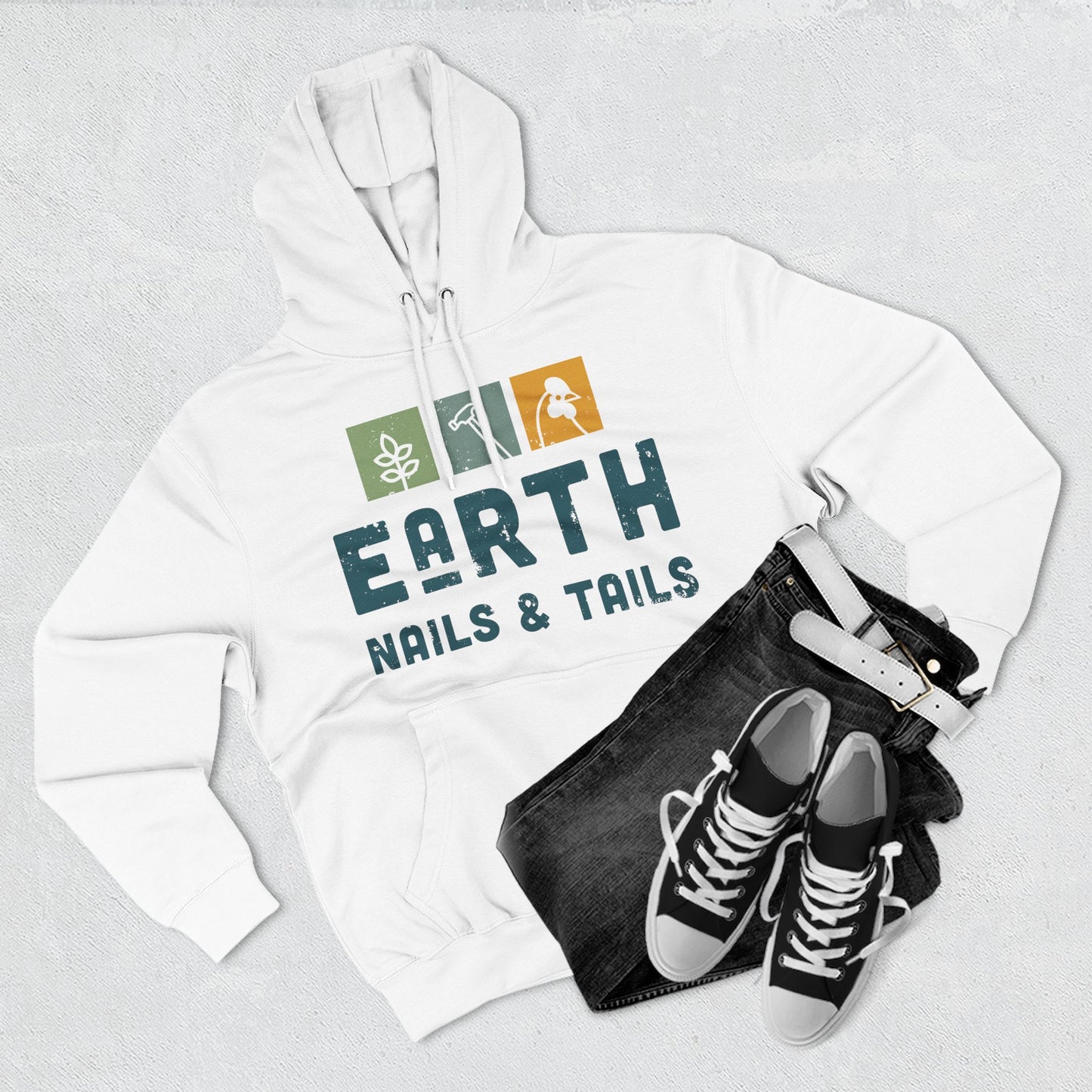 Earth Nails & Tails Hoodie