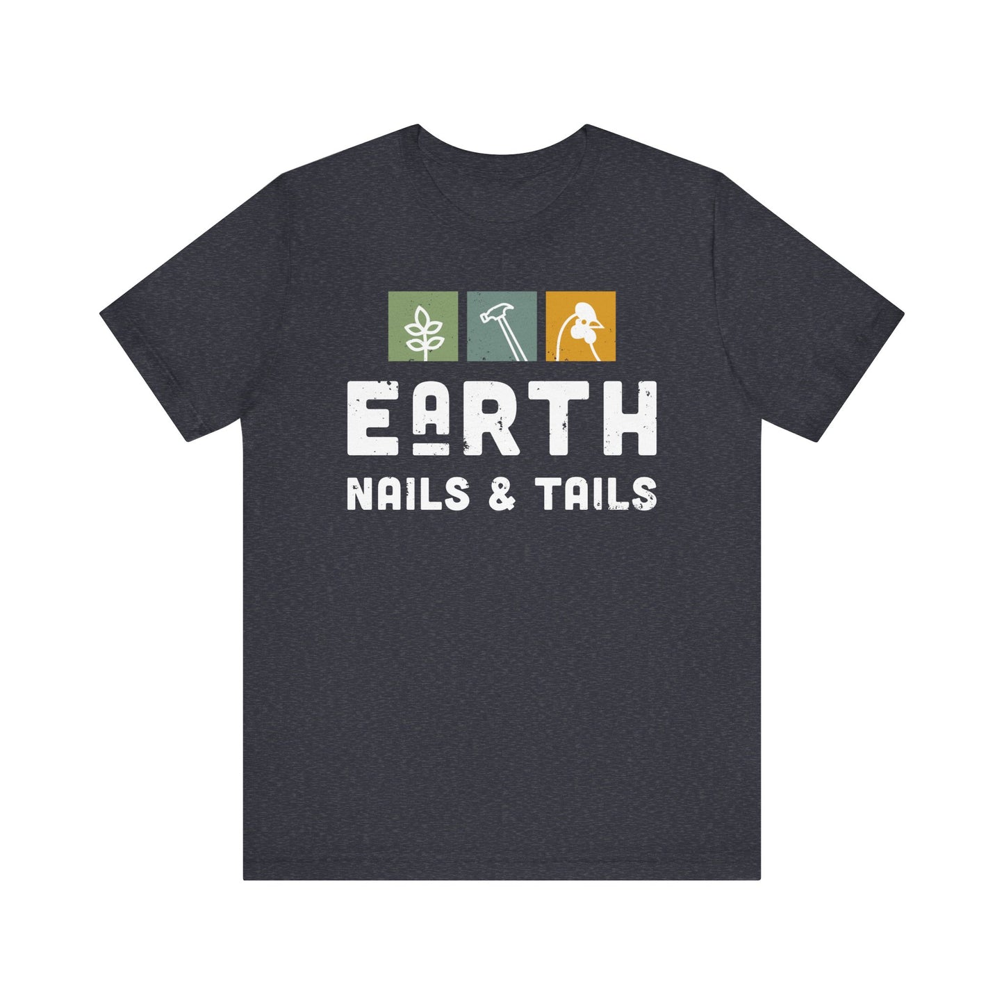 Earth, Nails & Tails Short Sleeve Tee