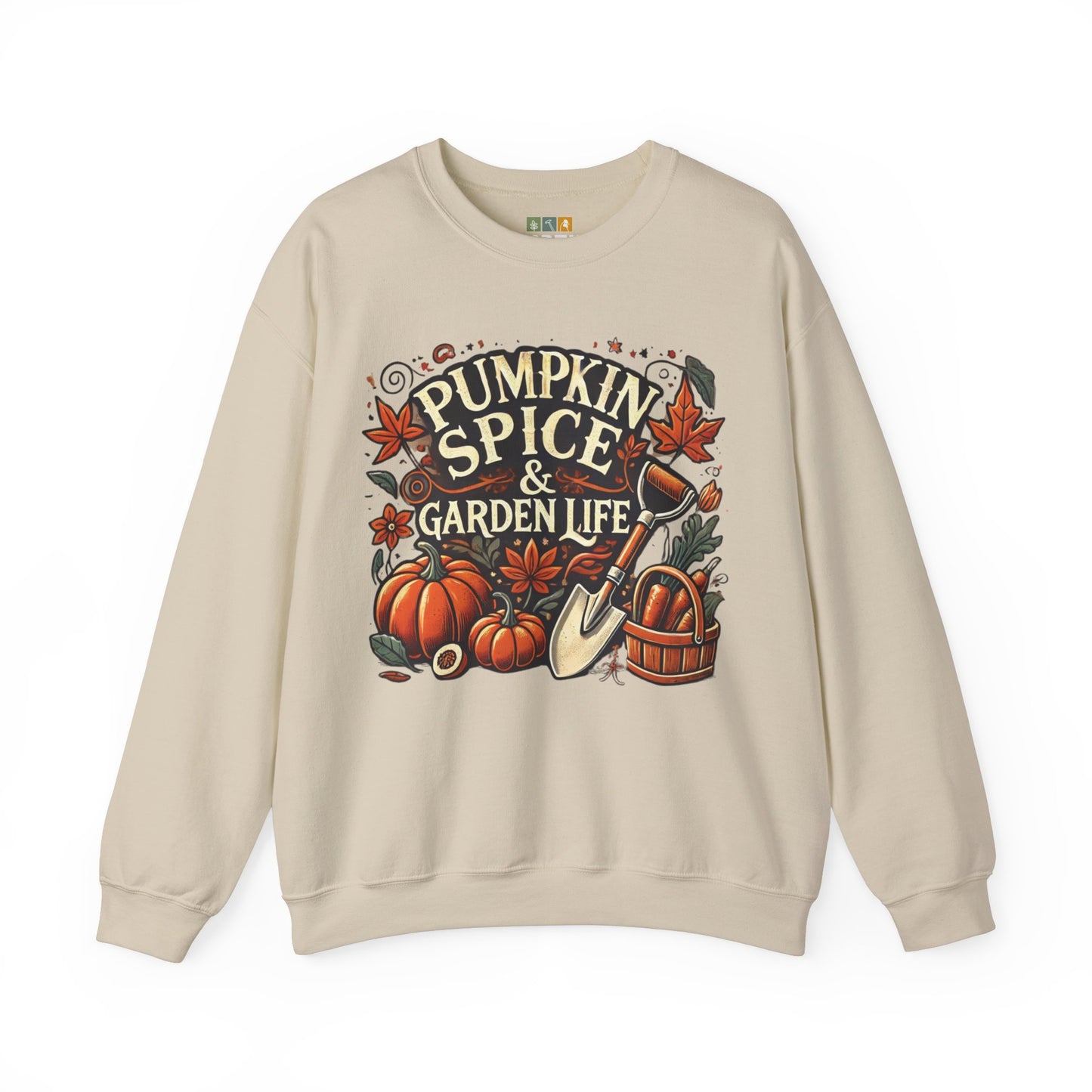 Pumpkin Spice & Garden Life Crewneck Sweatshirt - Unisex Heavy Blend