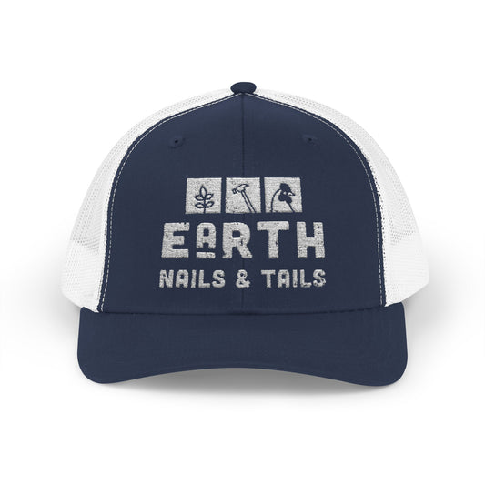 Earth Nails & Tails Snapback Trucker Cap