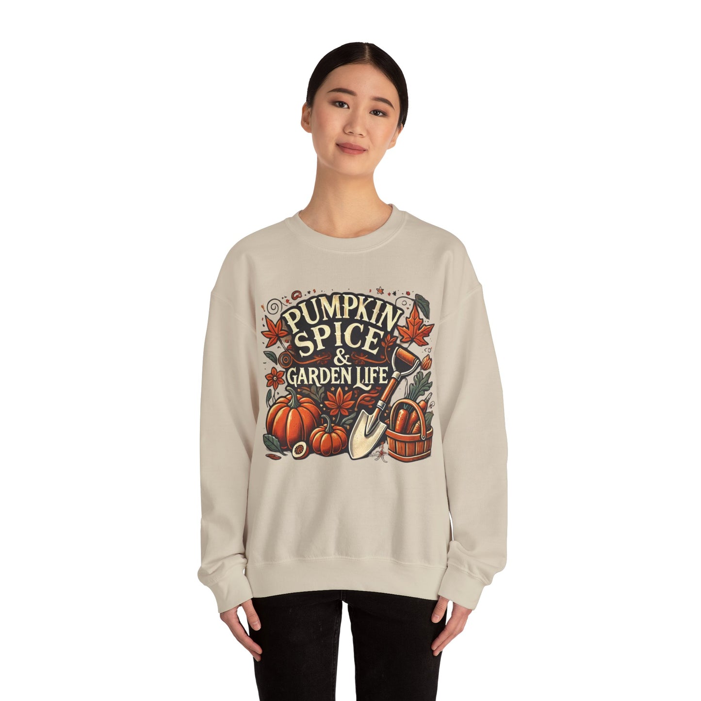 Pumpkin Spice & Garden Life Crewneck Sweatshirt - Unisex Heavy Blend