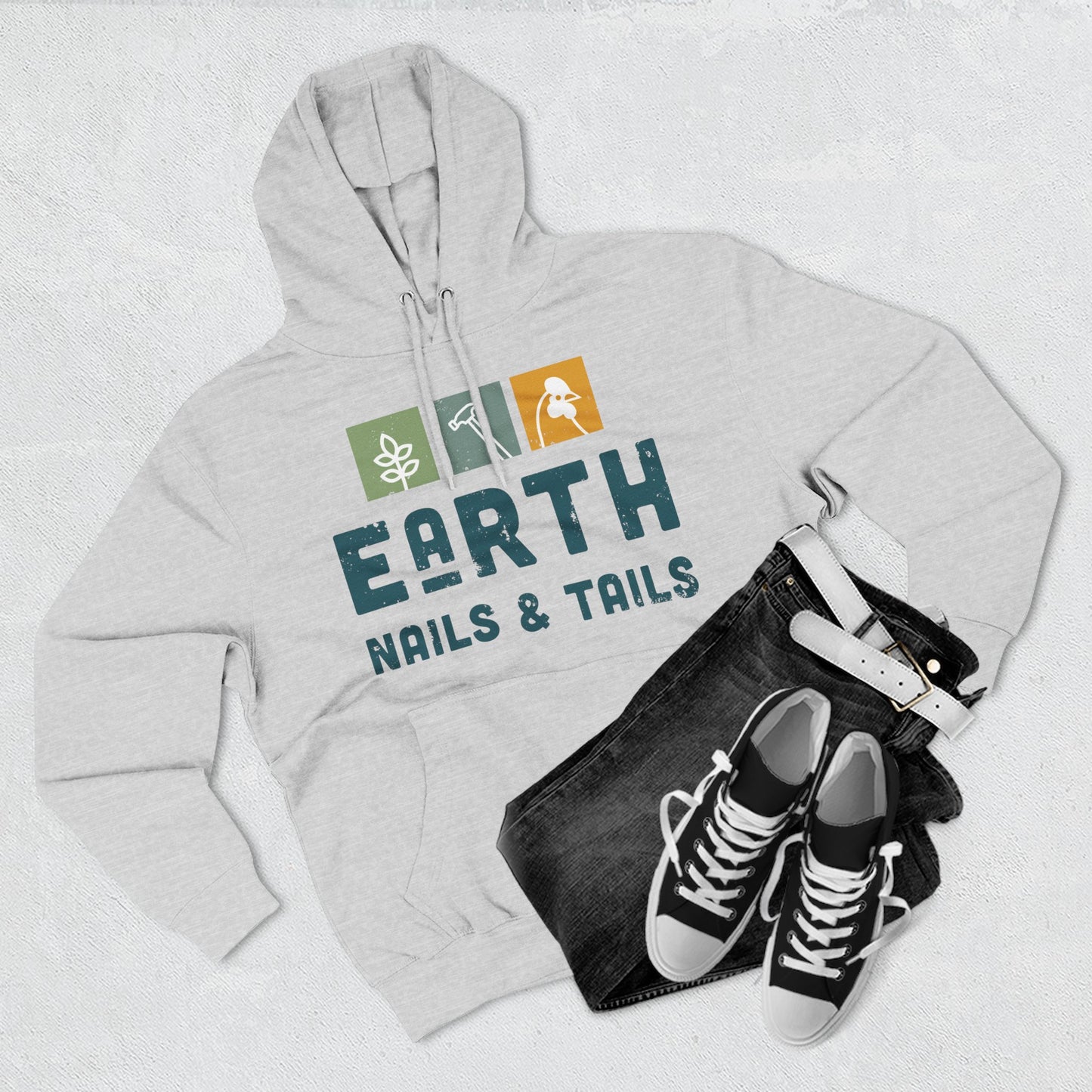 Earth Nails & Tails Hoodie