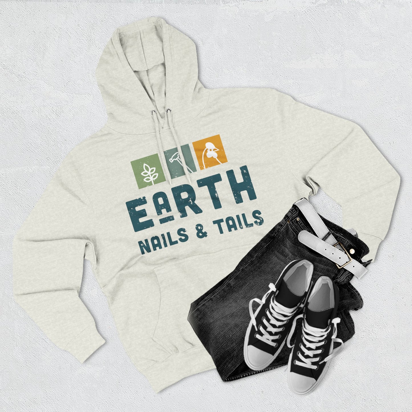 Earth Nails & Tails Hoodie