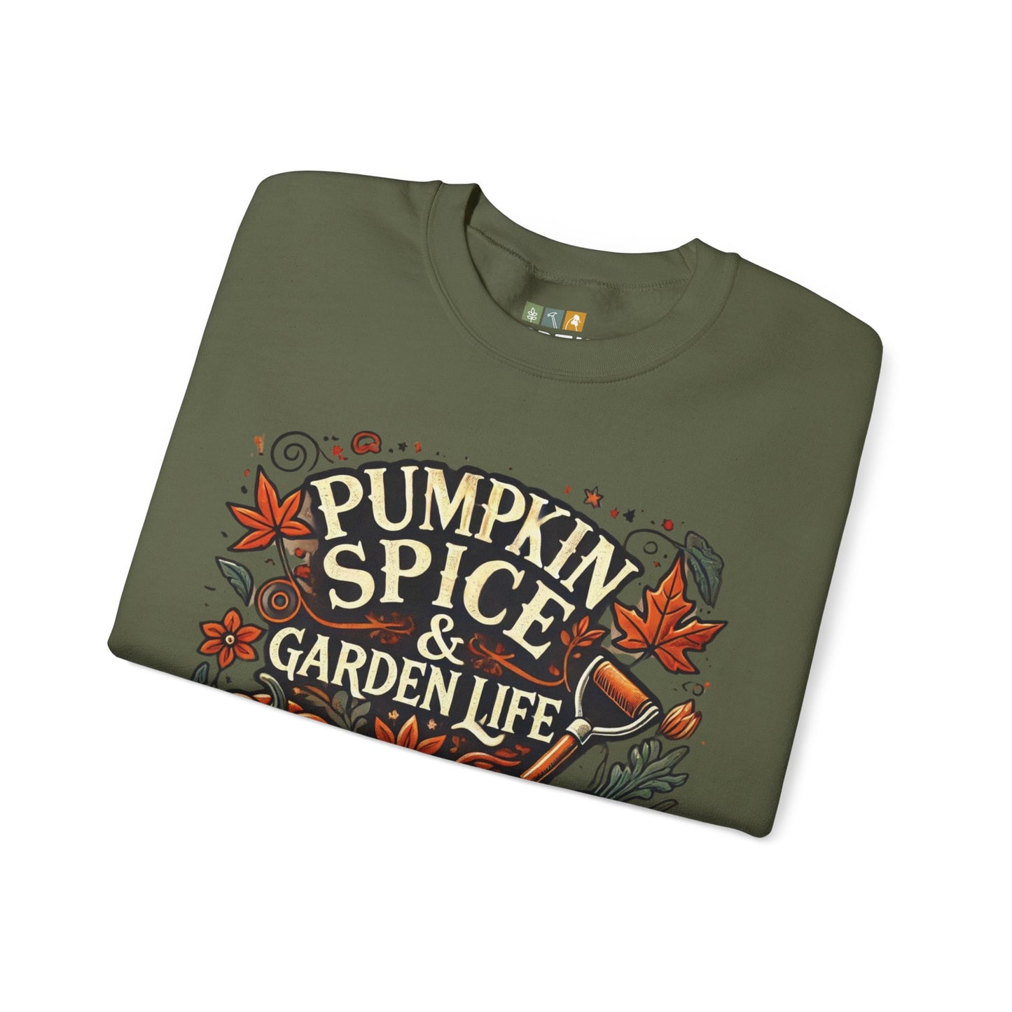 Pumpkin Spice & Garden Life Crewneck Sweatshirt - Unisex Heavy Blend