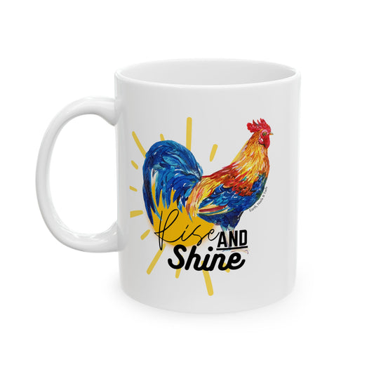 Rise and Shine Rooster Mug