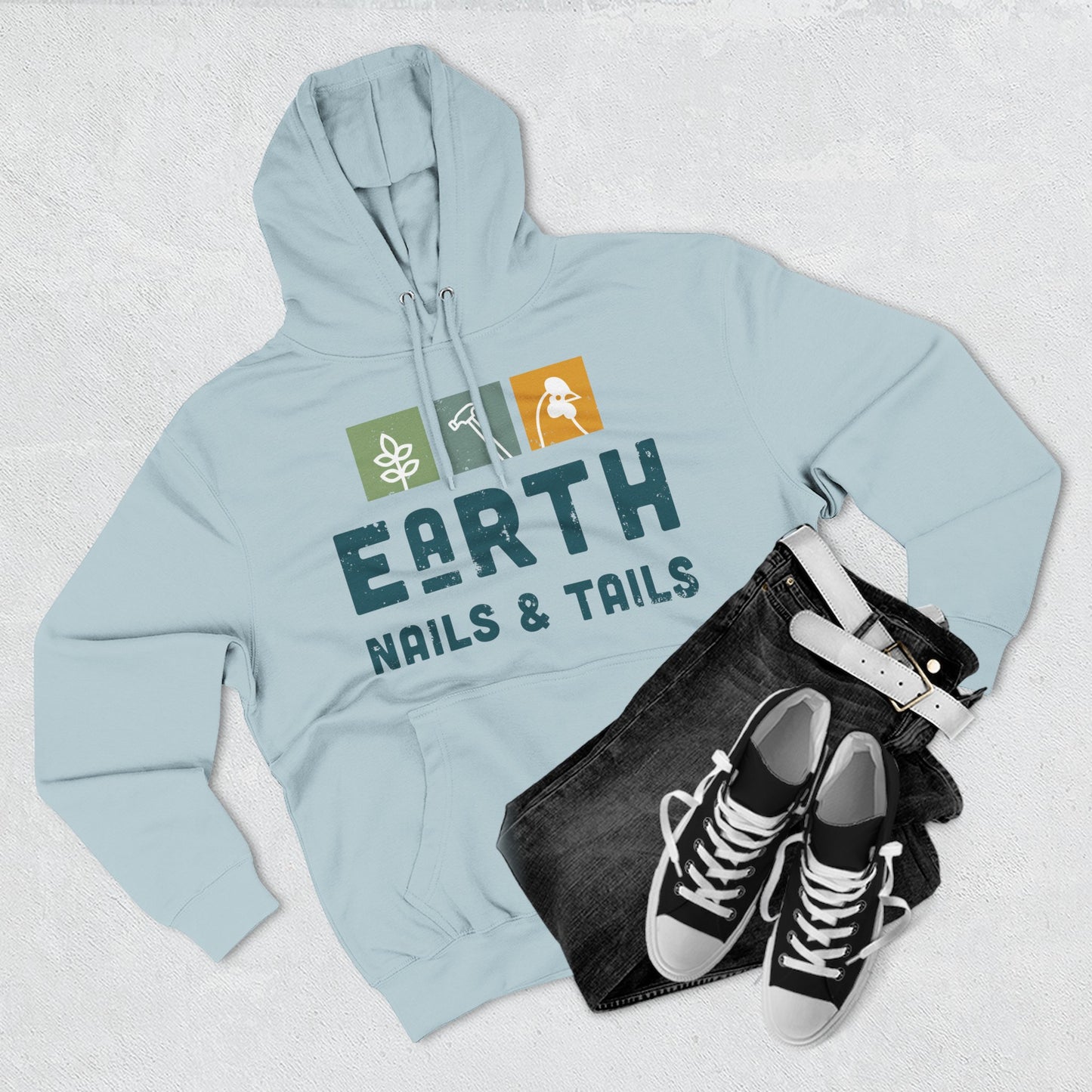 Earth Nails & Tails Hoodie