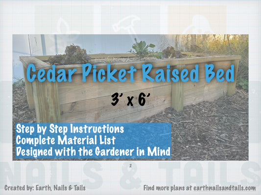 DIY Raised Garden Bed Plans